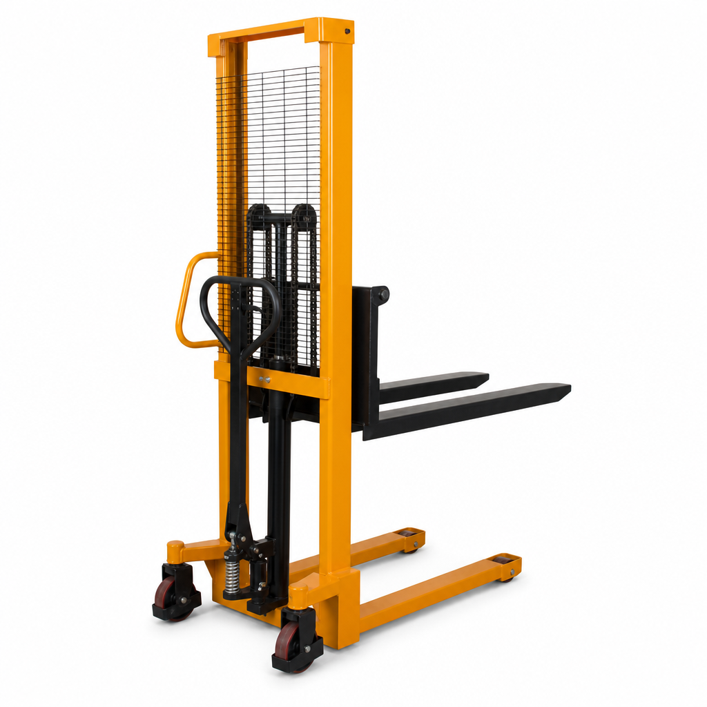 Manual Pallet Stacker with 500 kg Capacity, 1600 mm Lift