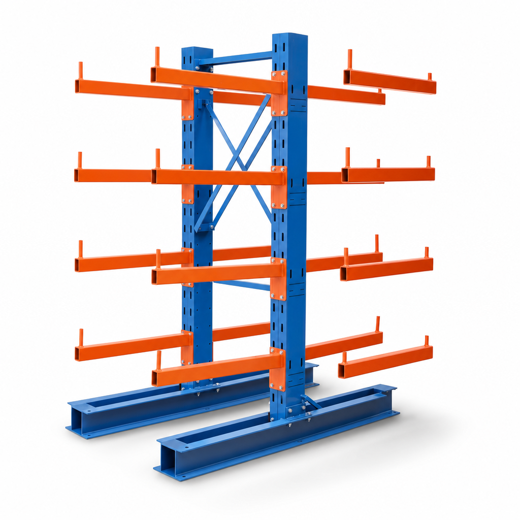 Medium Duty Double Sided Cantilever Racking