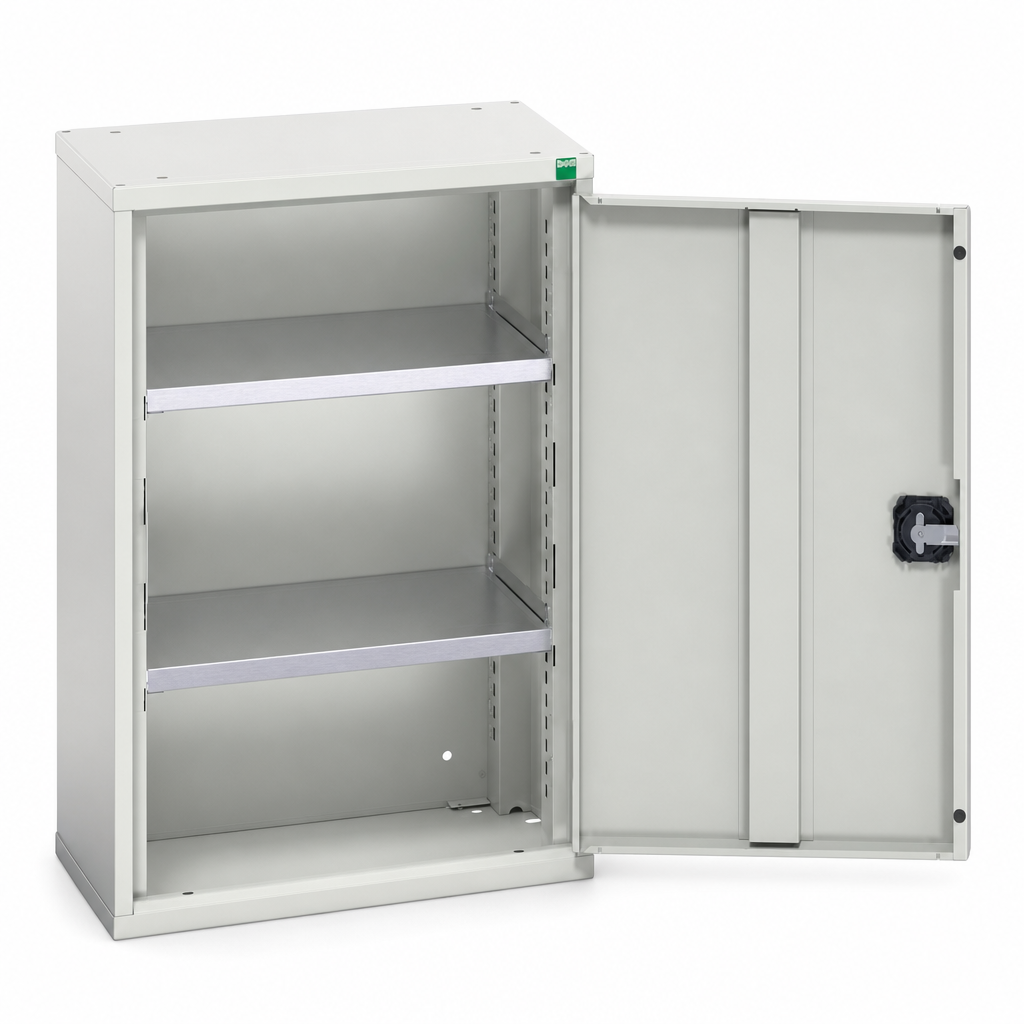 Metal Storage Cupboard with 2 Shelves 525x350mm