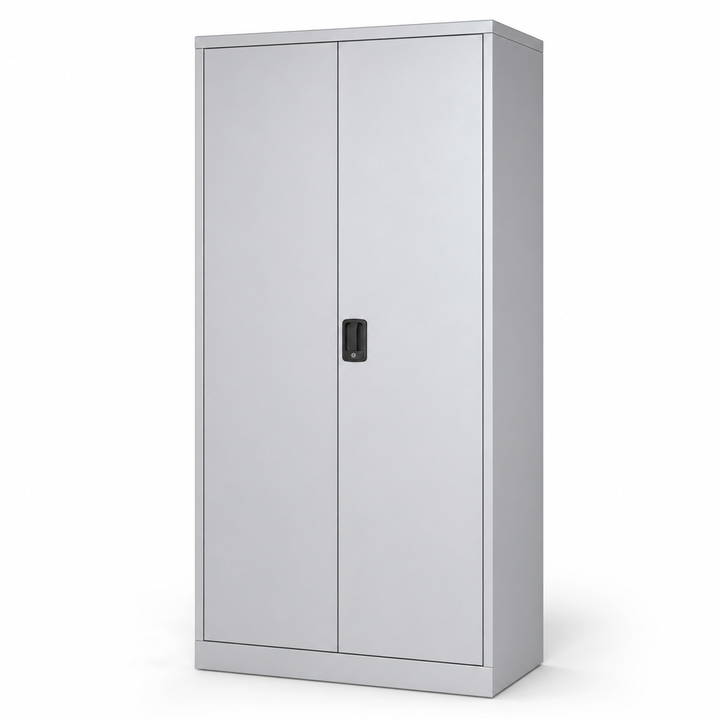 Metal Vision Door Storage Cupboard 525mm Deep