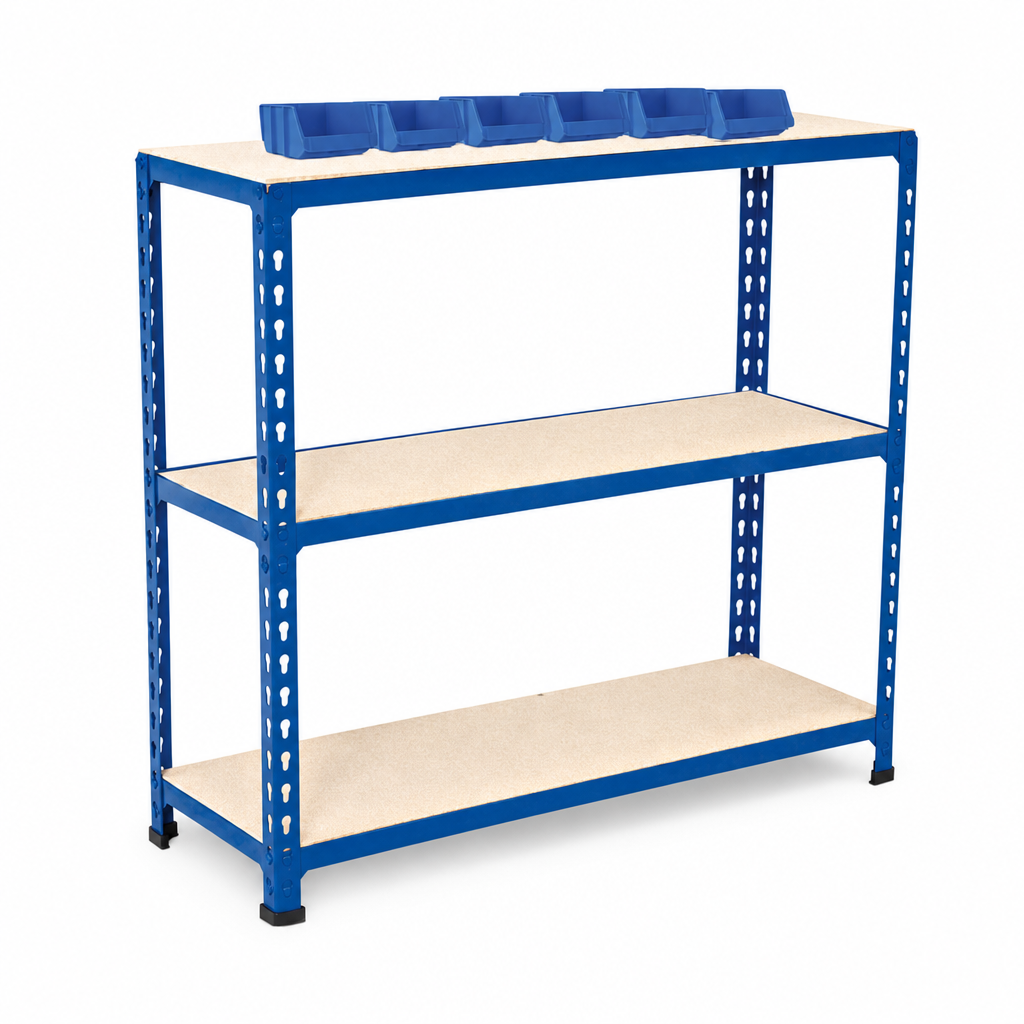 Mini PPE Storage and Display Counter Unit with Bins