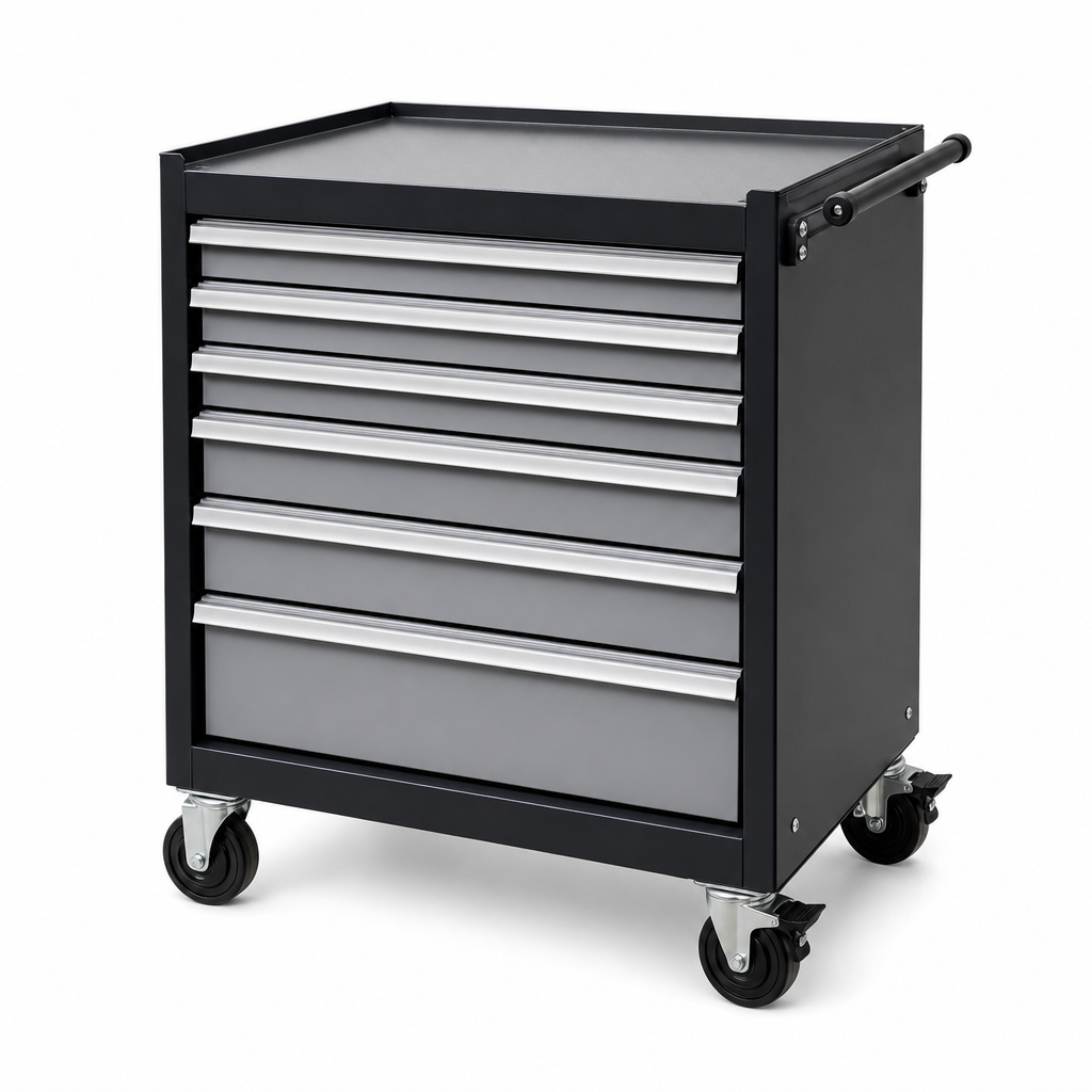 Mobile Multi Drawer Tool Storage Cabinet 790x650x650mm