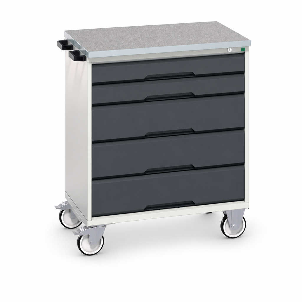 Mobile Multi Drawer Tool Storage Cabinet 980x800x600mm