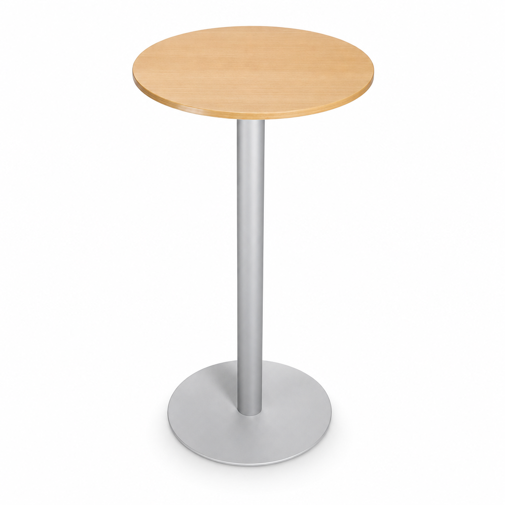 Modern Side Bar Table with Round or Square Top