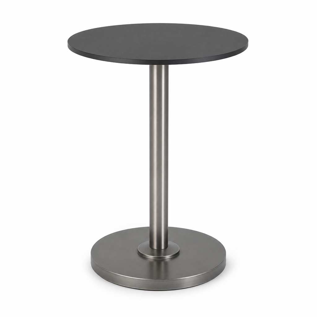 Modern Side Bar Table with Round or Square Top