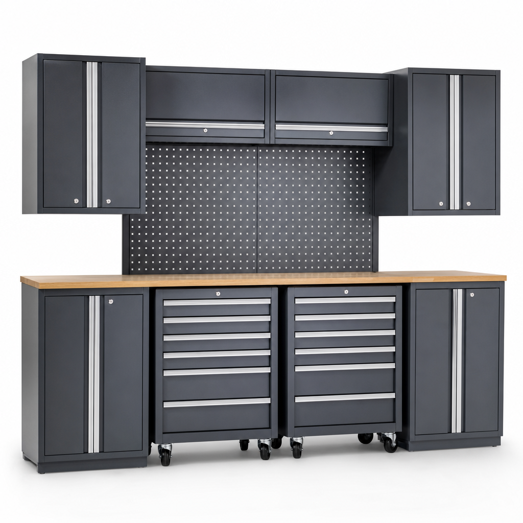Modular 6 Piece Workshop Storage System