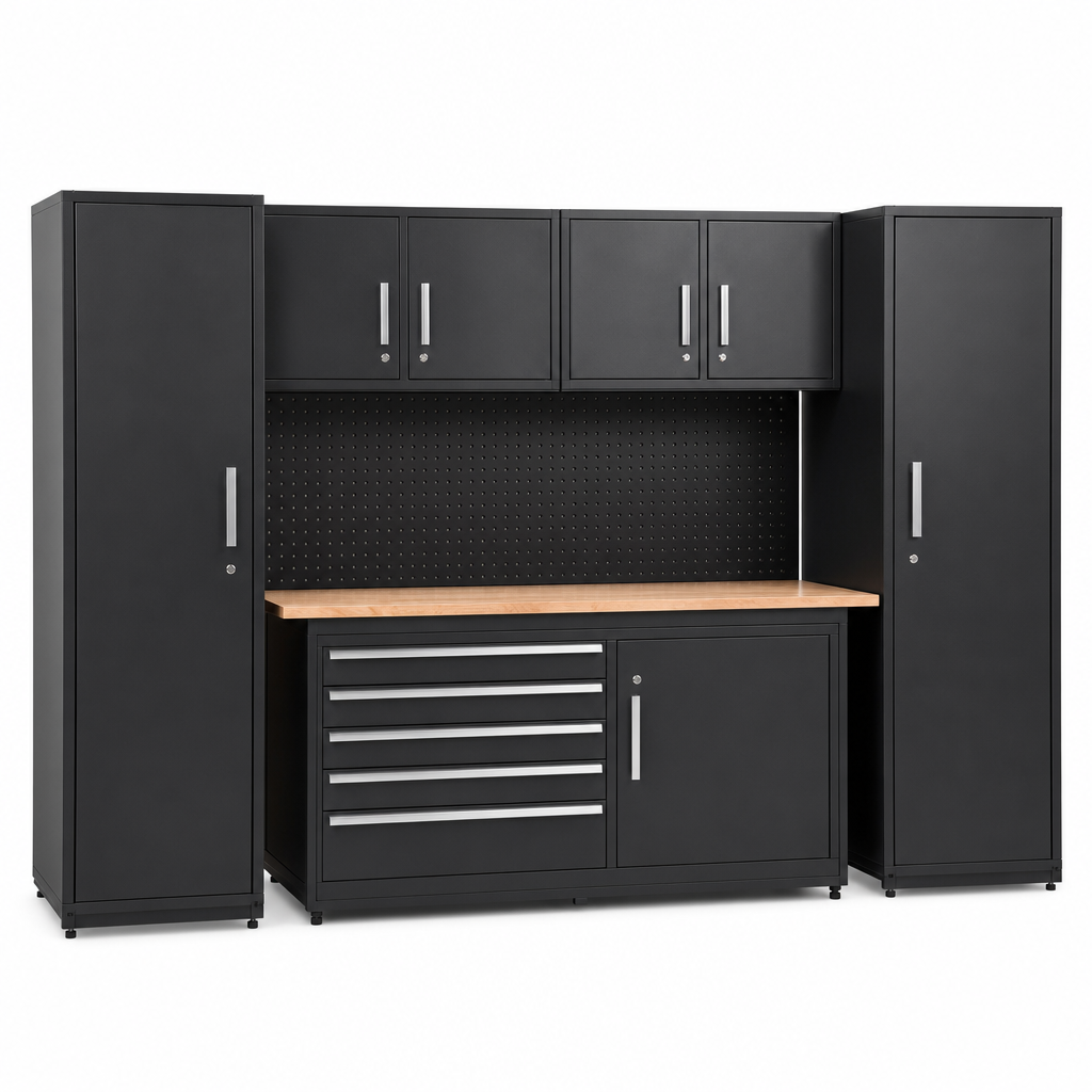 Modular 8 Piece Workshop Storage System