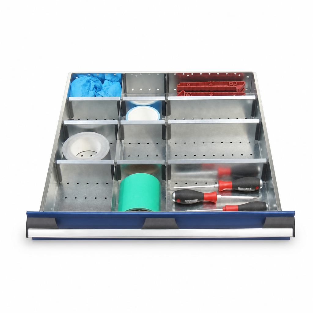 Multi Compartment Drawer Dividers for 650mm Tool Drawers