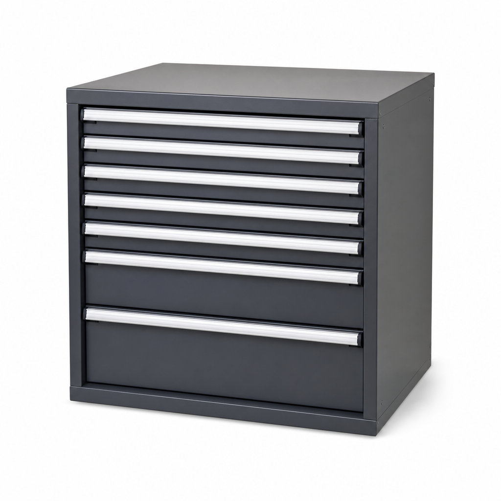Multi Drawer Steel Tool Storage Cabinet 600h x 650w x 525d mm