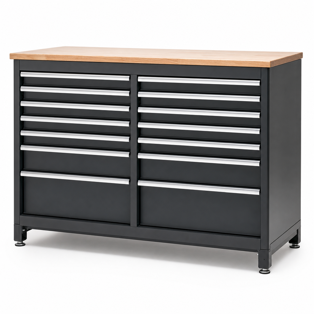 Multi Drawer Tool Storage Cabinet 1200x1300x750mm