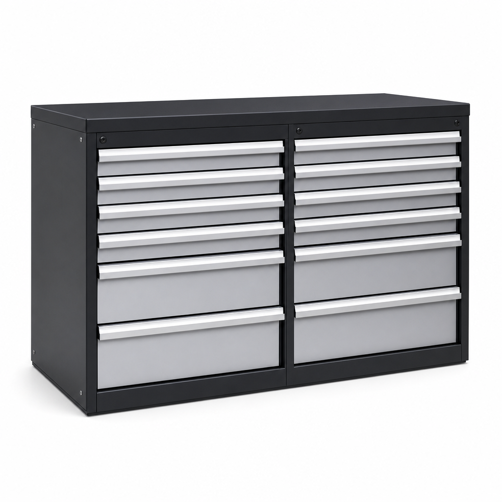 Multi Drawer Tool Storage Cabinets 1000x525x650mm