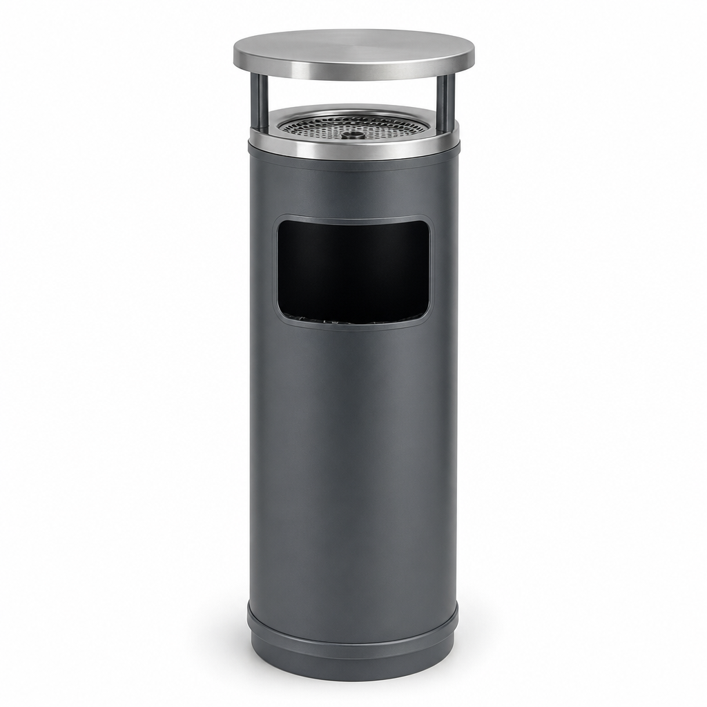Outdoor Cigarette Ashtray Litter Bin
