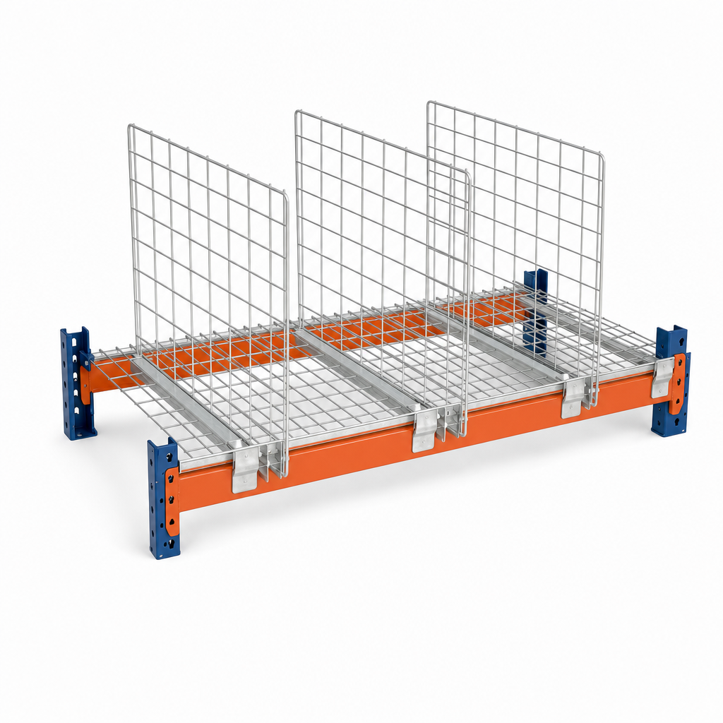 Pallet Racking Wire Mesh Deck Dividers