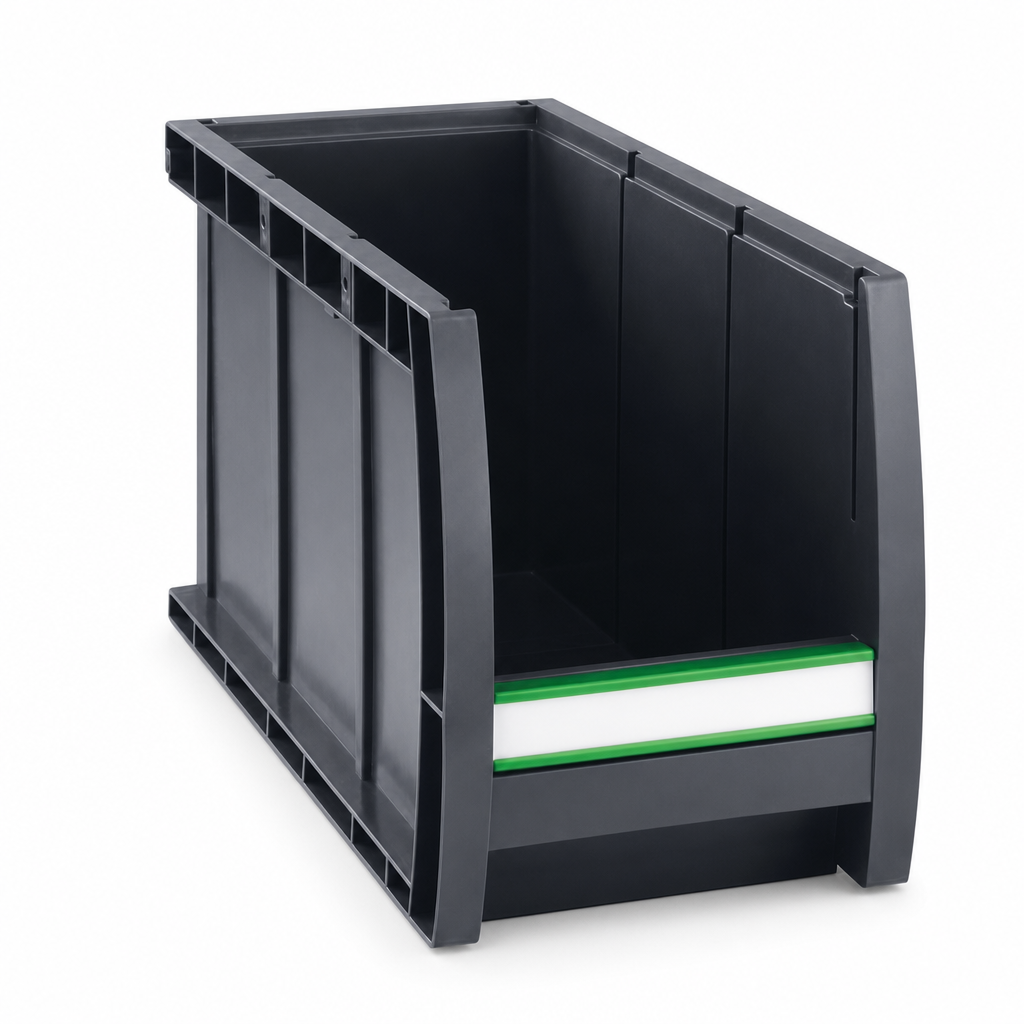 Plastic Component Bin Kits with Mixed Sizes