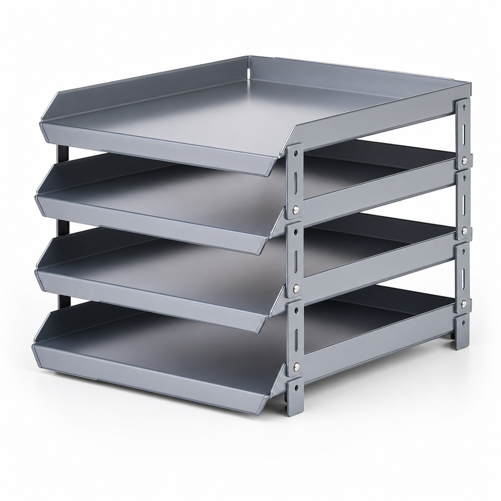 Plastic Shelf Storage Trays for Component Bins