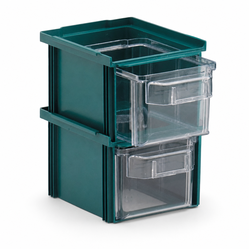 Plastic Storage Containers for Component Bins