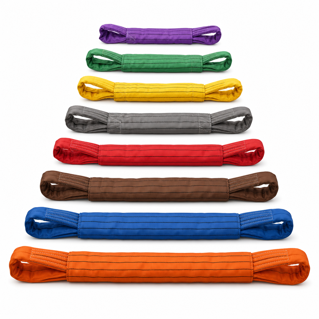 Polyester Round Lifting Slings 1–8 Tonne Capacity