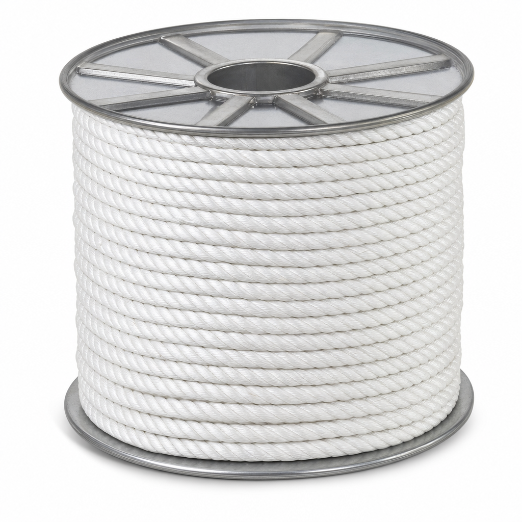 Polypropylene Staple Spun Fibre Rope by the Reel