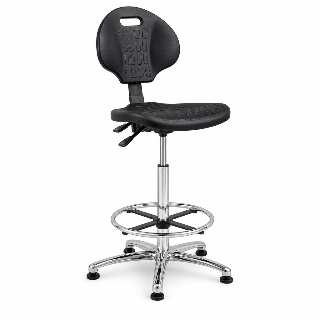 Polyurethane Ergonomic Laboratory and Draughtsman Chair