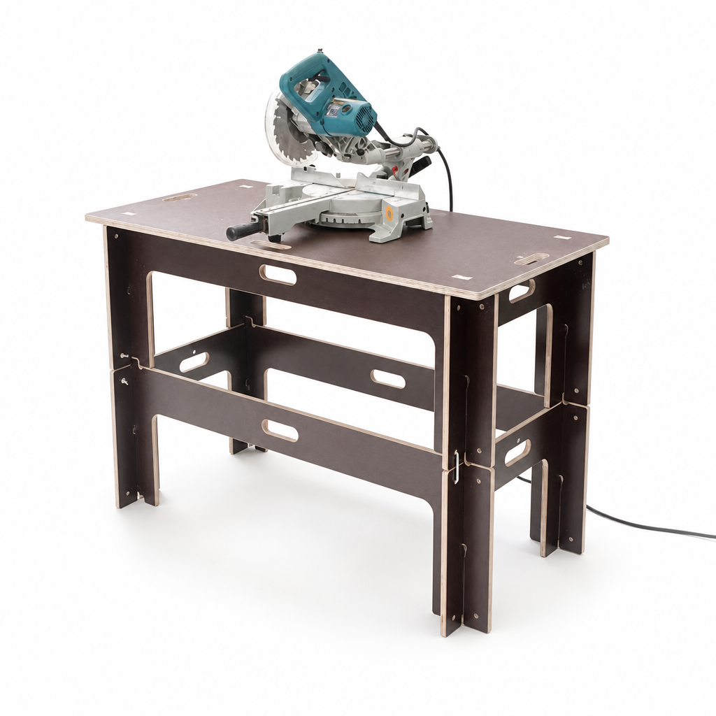 Portable Steel Workbench 800h x 1200w x 600d