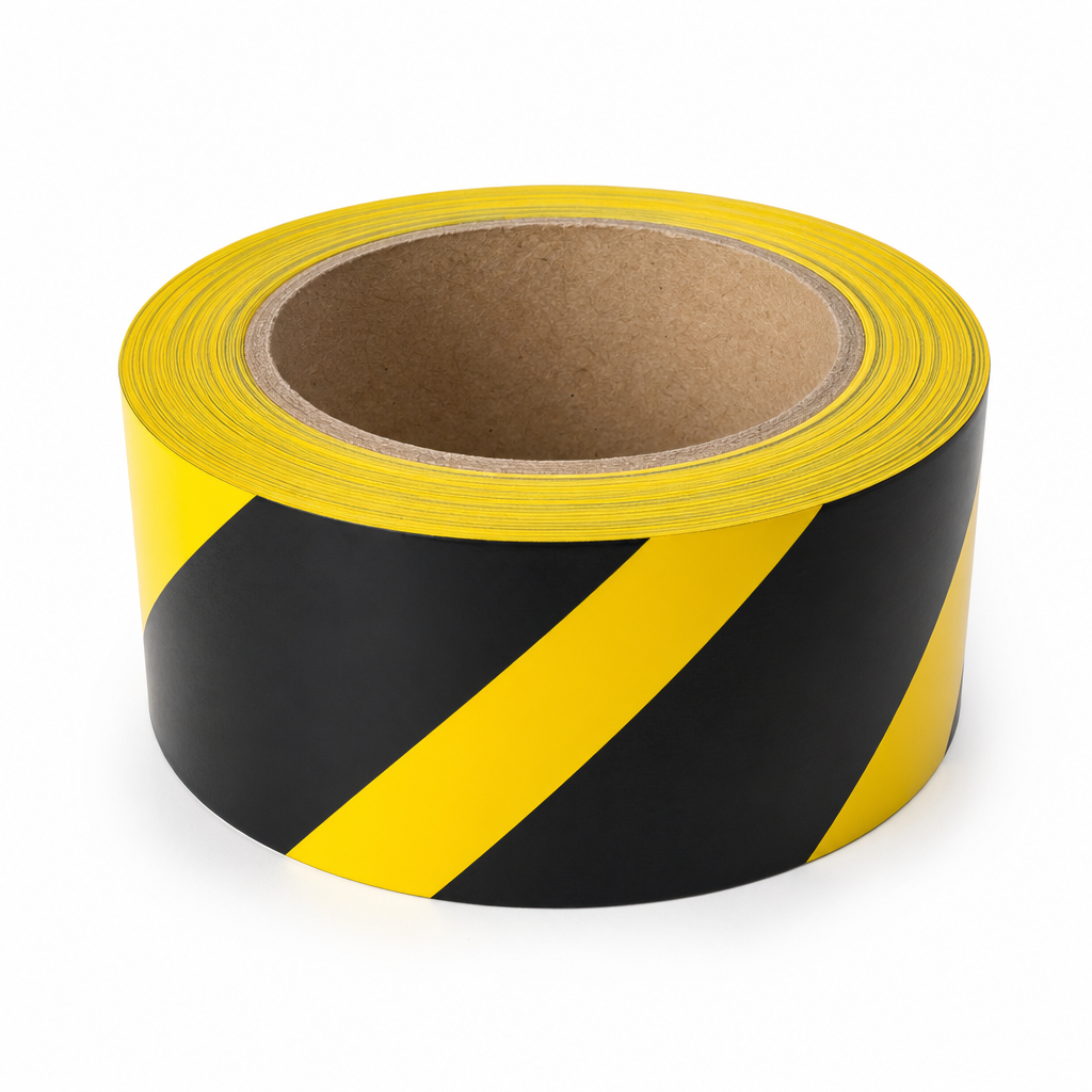 PVC Adhesive Floor Marking Tape Roll 33m x 50mm