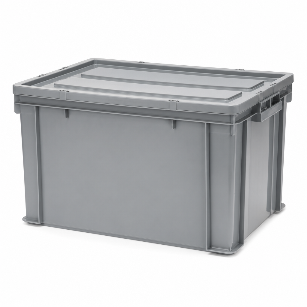 Recycled 64 Litre Storage Box with Lid