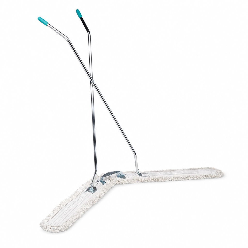 Scissor Sweeper Mop with Steel Frame and Cotton Heads