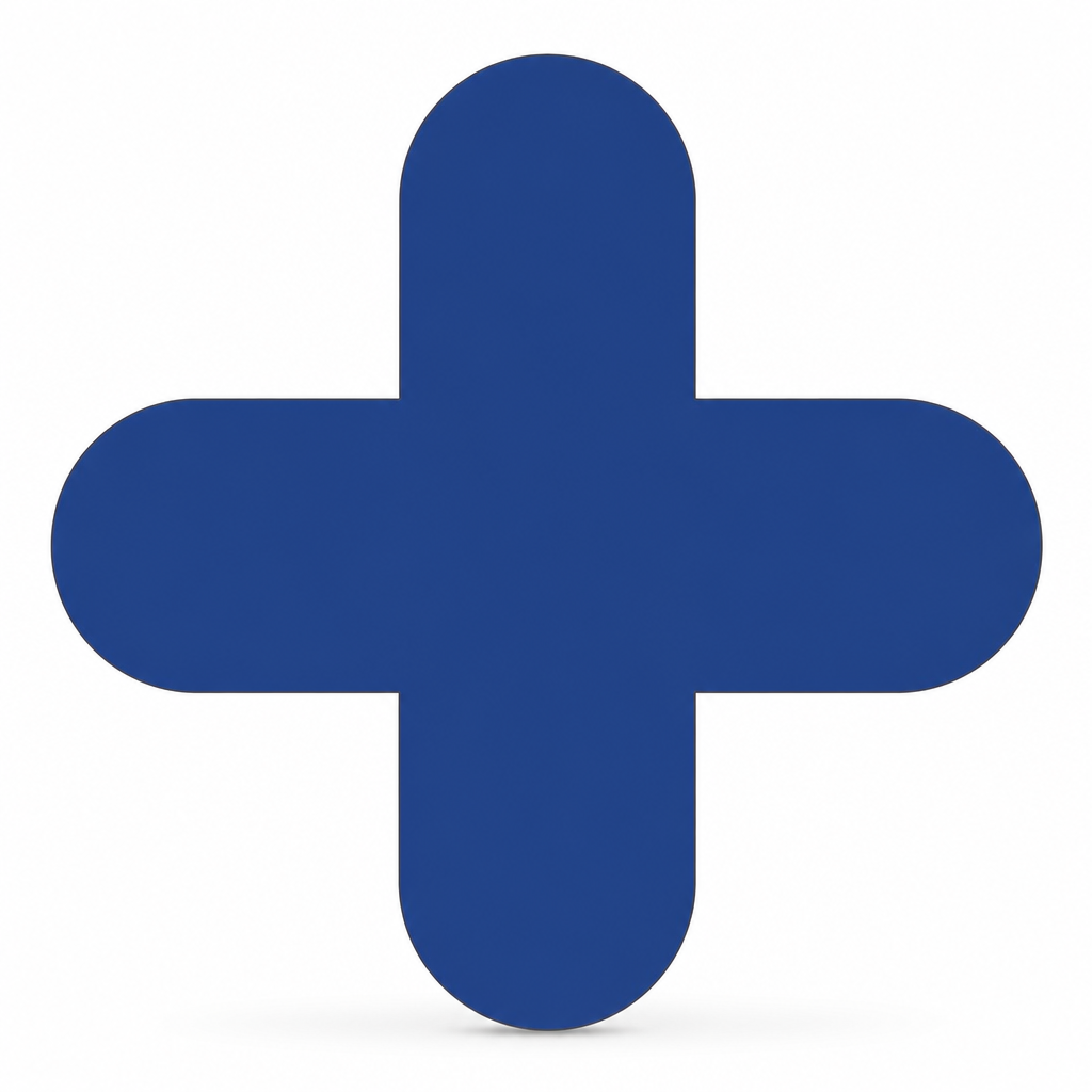 Self-Adhesive PVC Floor Markers for Pallet Positioning