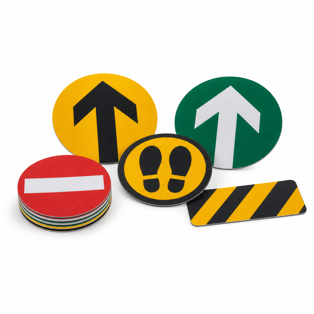 Self-Adhesive PVC Floor Signal Markers