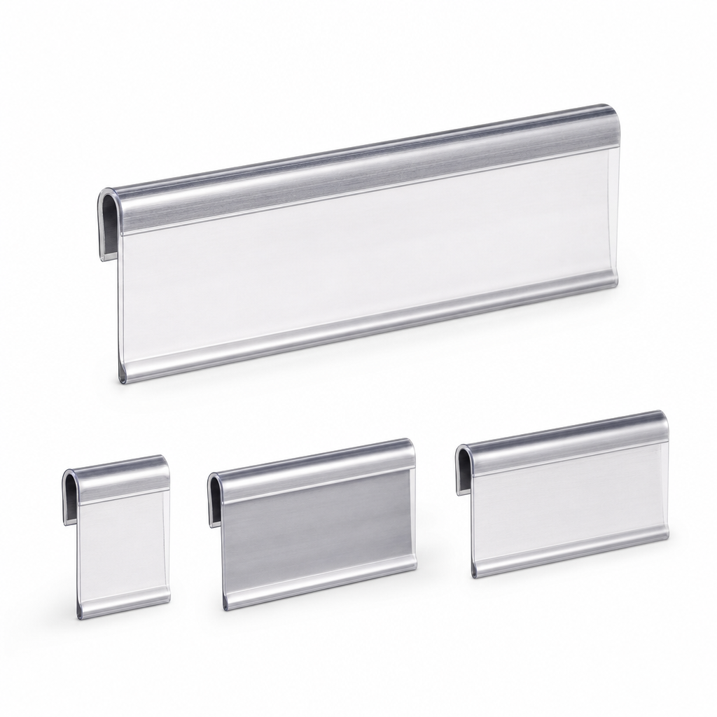 Self Adhesive Ticket Pouches for Shelving Labels