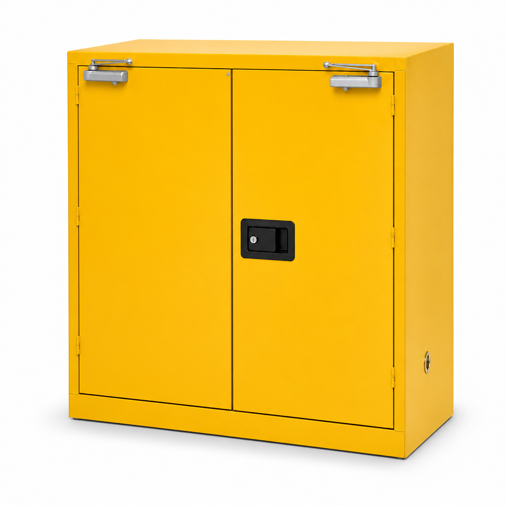 Self-Closing Flammable Storage Cabinet 1118 x 1092 x 457mm