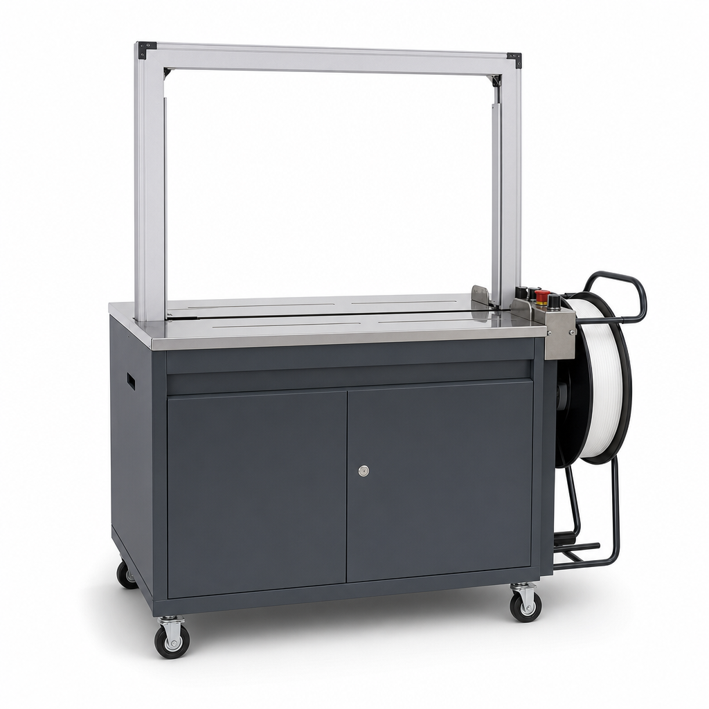 Semi Automatic Strapping Machine for Parcel Securing