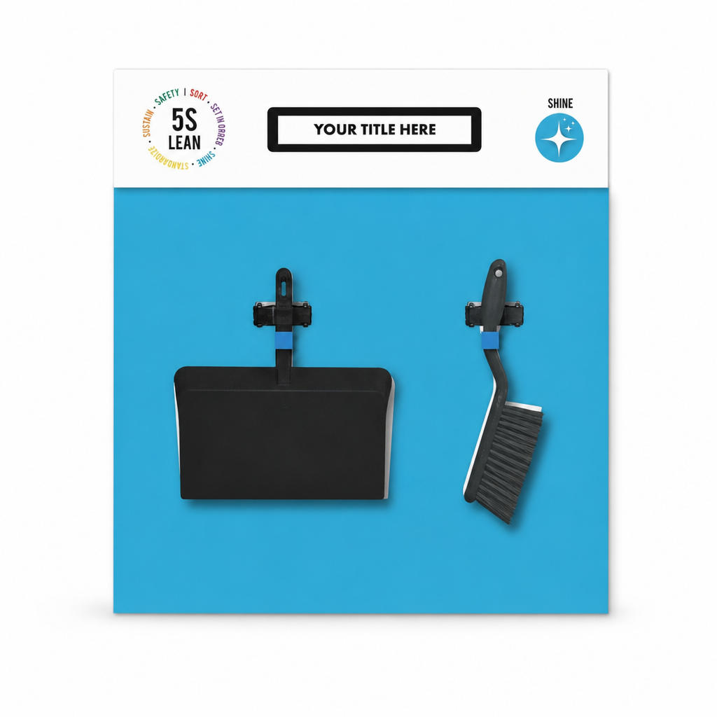 Shadow Tool and Notice Board Cleaning Station
