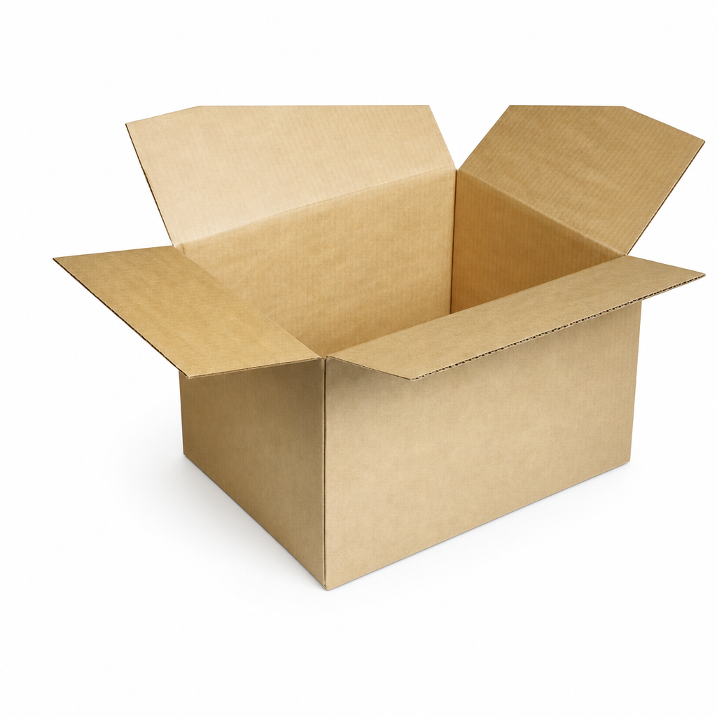 Single Wall Cardboard Storage Boxes, Pack of 25