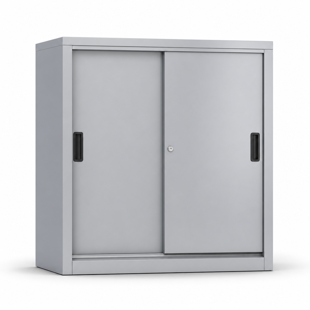 Sliding Door Metal Storage Cabinet 1000 x 1050mm