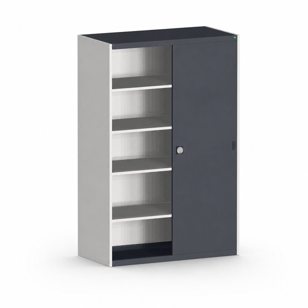 Sliding Door Metal Storage Cabinet 2000mm High