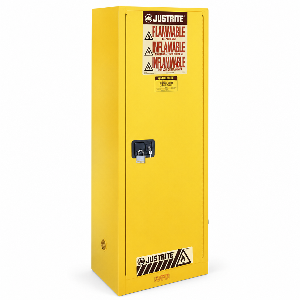Slimline Flammable Storage Cabinet 1651x591x864mm