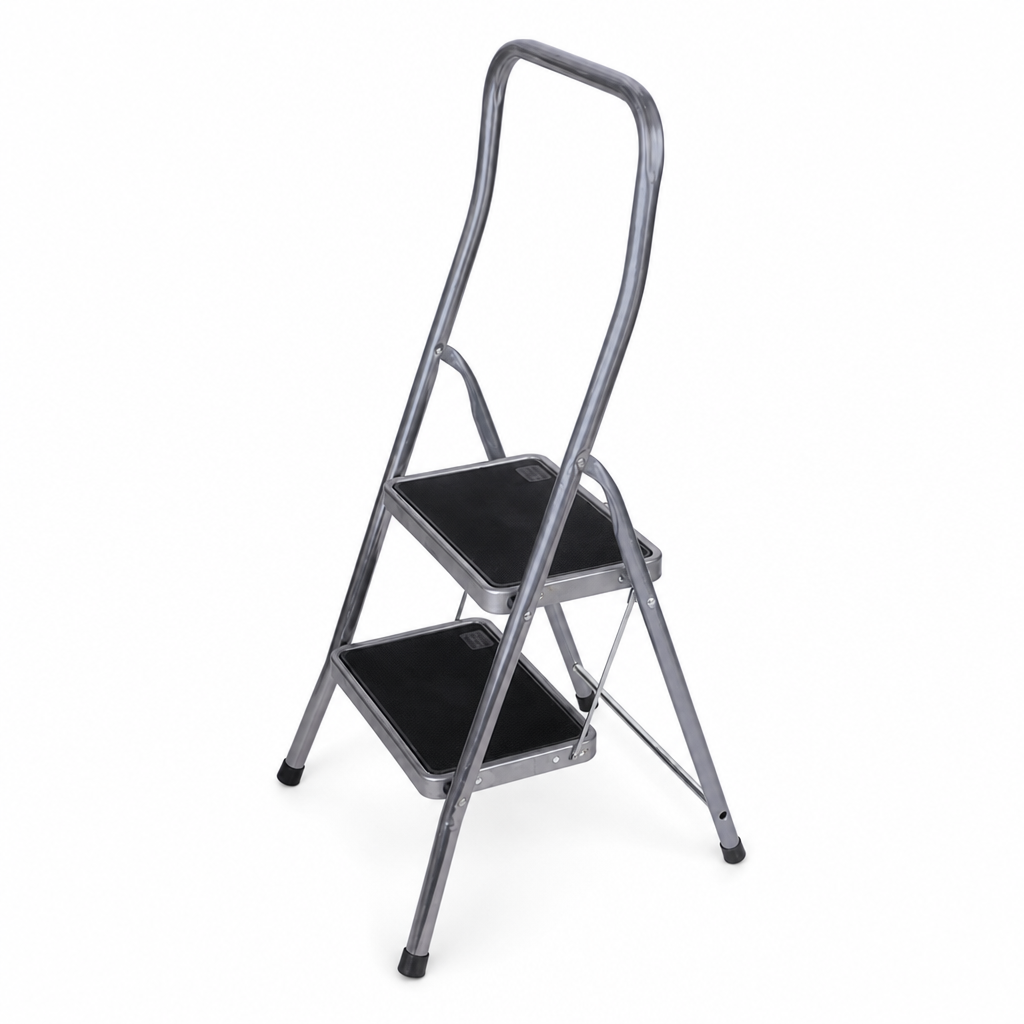 Small Folding Platform Step Ladders with 2 or 3 Steps
