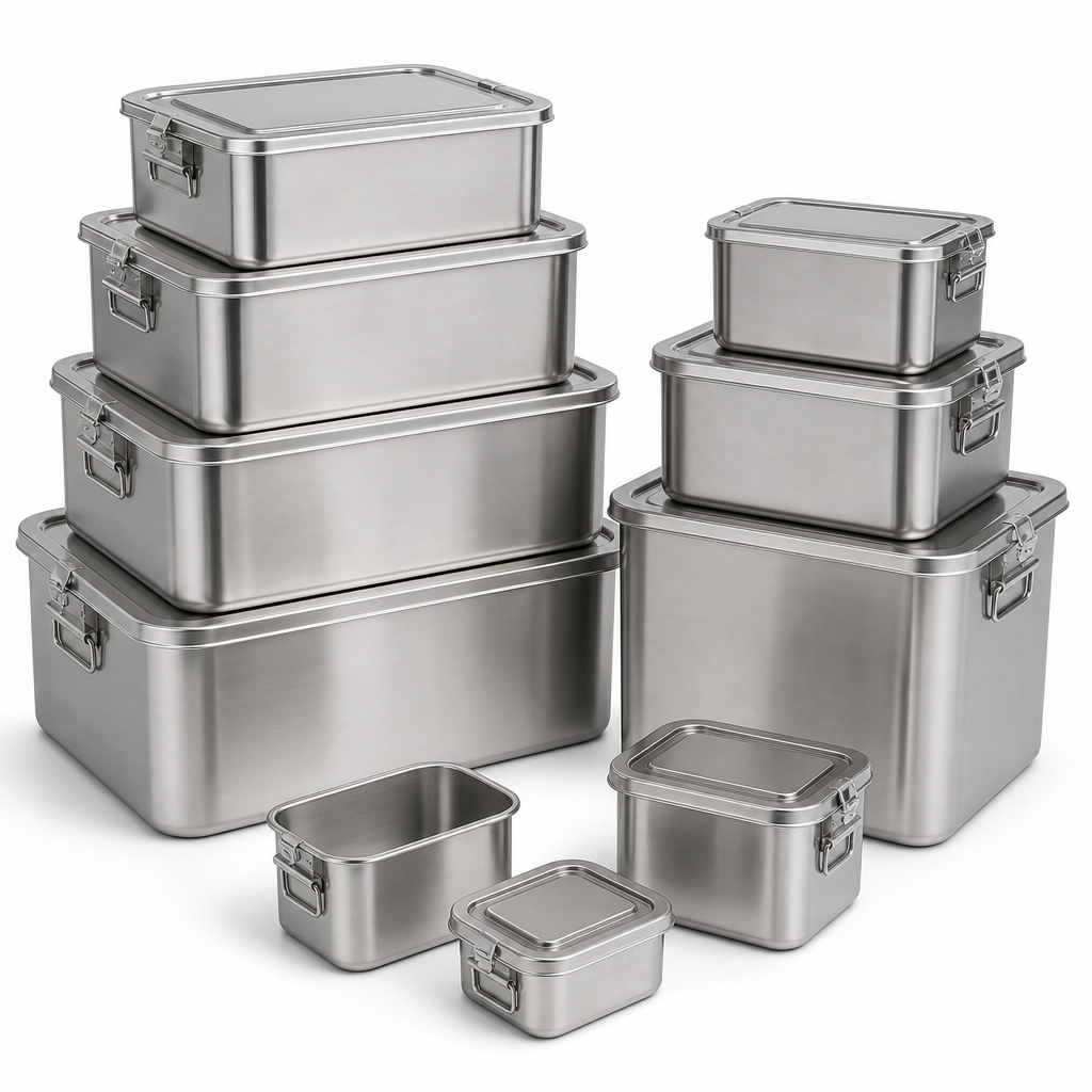Stackable Food Grade Storage Containers with Lids 10–70L
