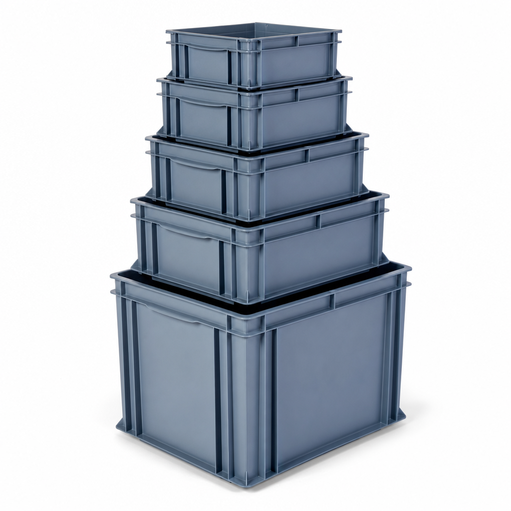 Stackable Plastic Storage Containers 14L to 60L