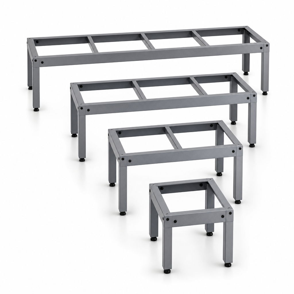 Steel Bench Stands for 1 to 4 Column Lockers
