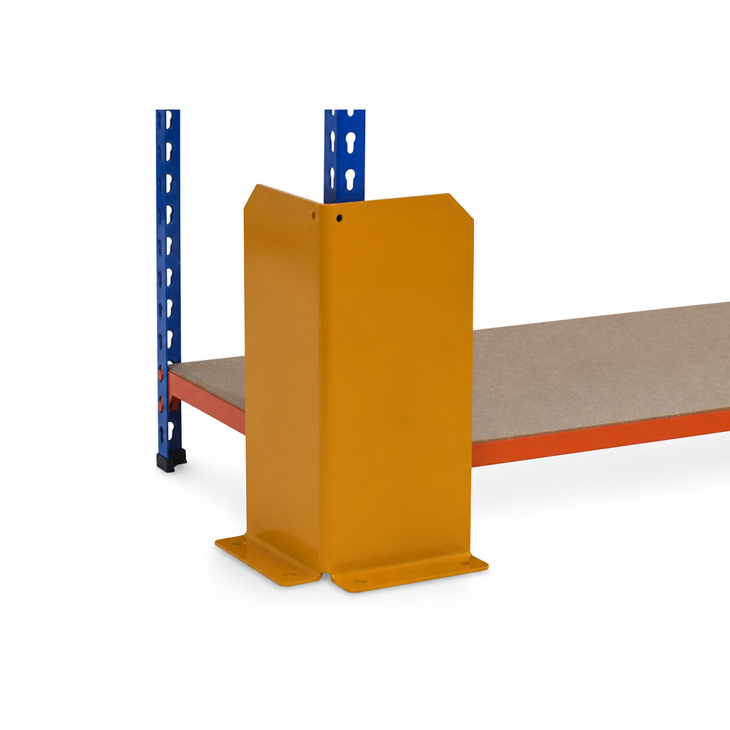 Steel Corner Post Protector for Heavy Duty Shelving