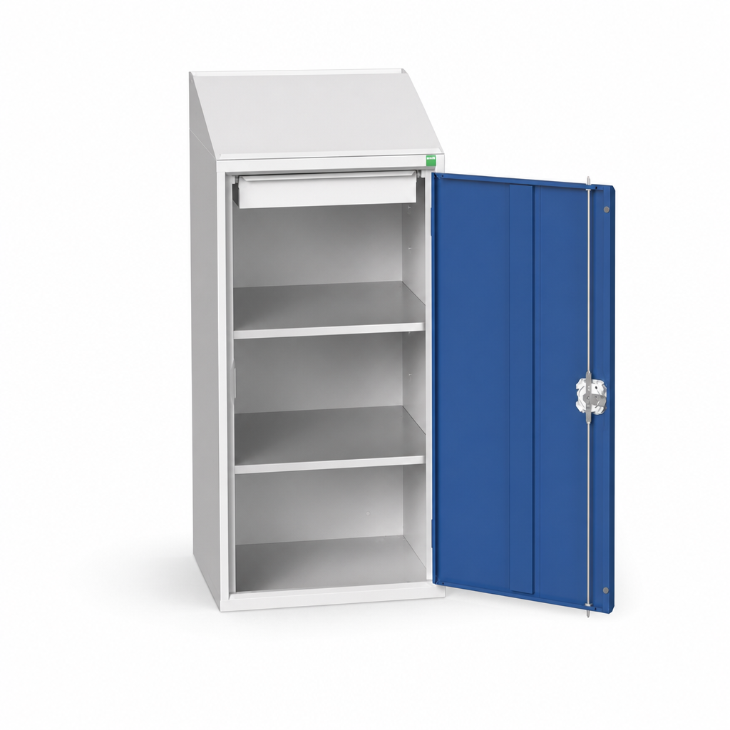 Steel Document Station with Lectern Top 1130x525x550mm