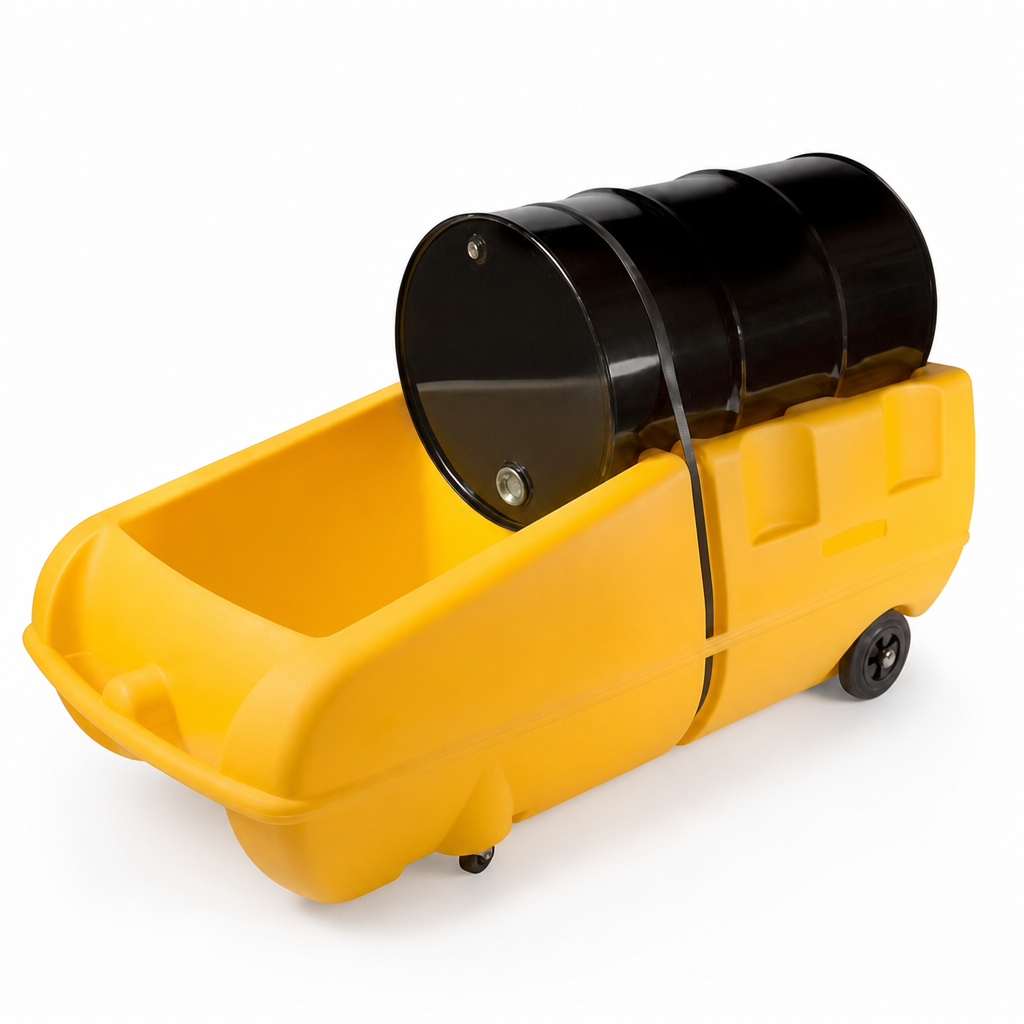 Steel Drum Transporter and Dispenser Trolley
