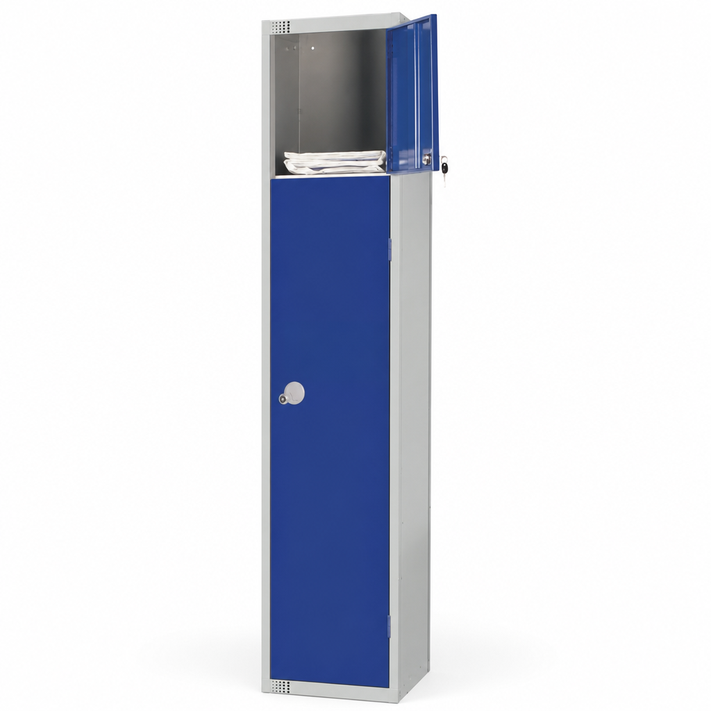 Steel Multi-Compartment Garment Service Locker with Cylinder Lock