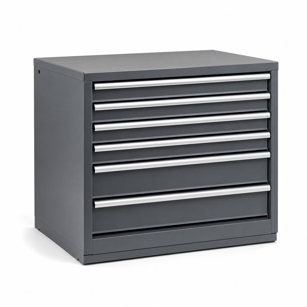 Steel Multi Drawer Tool Storage Cabinet 800x650x525mm