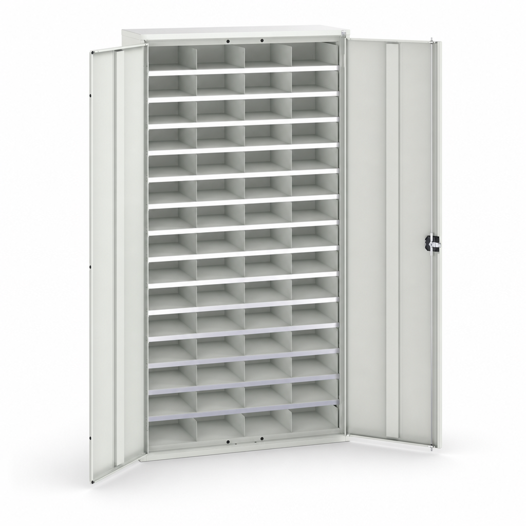 Steel Pigeon Hole Storage Cupboards with 21-60 Compartments