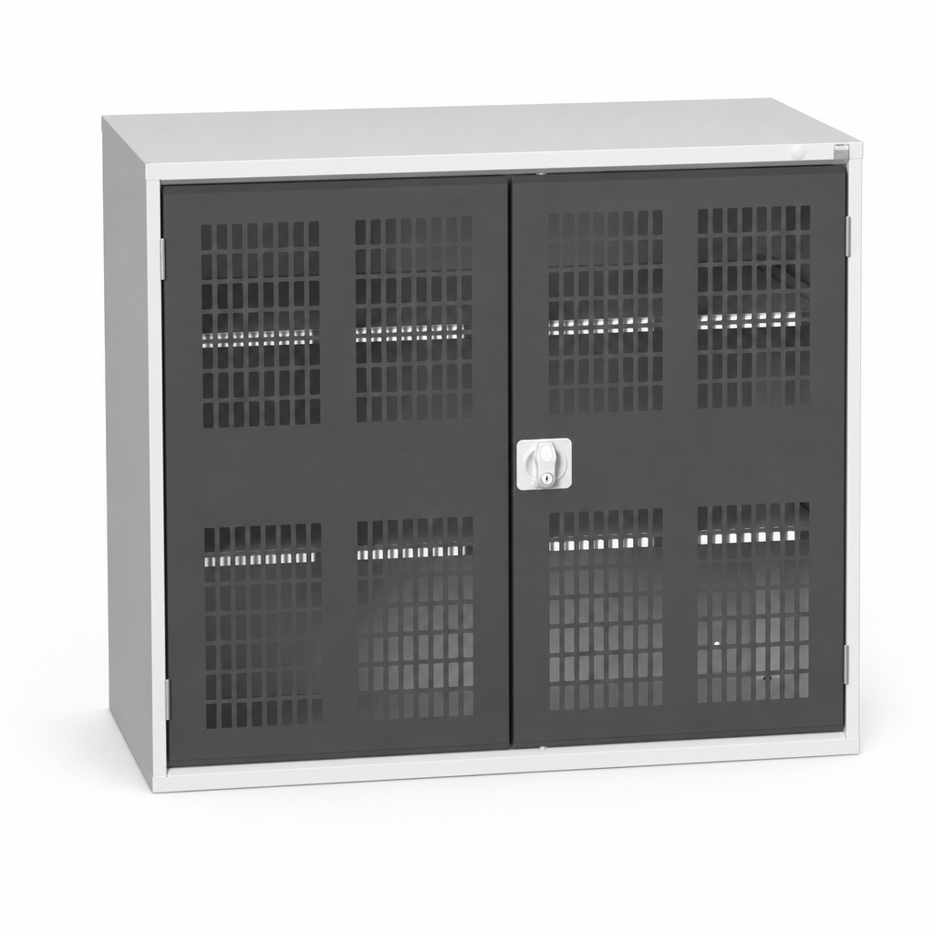 Steel Safety Cupboard with Ventilated Doors and Shelves