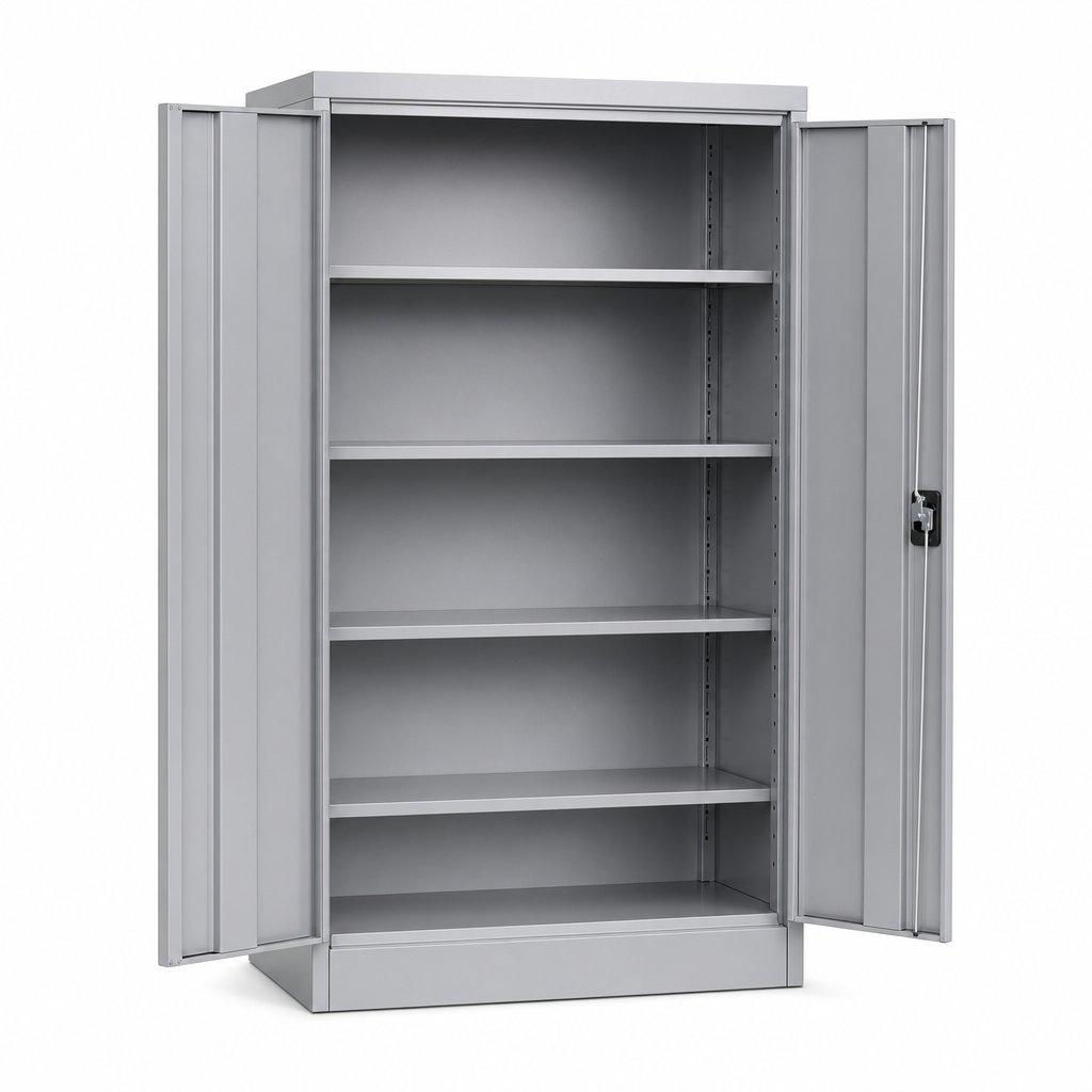 Steel Shelf Cupboard with Adjustable Shelves 1300x550mm