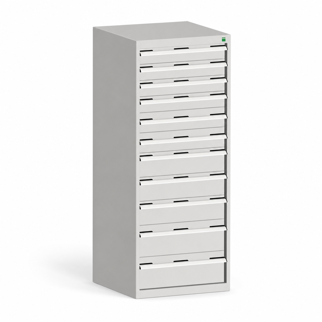 Tall Multi Drawer Tool Storage Cabinet 1600x650x650mm